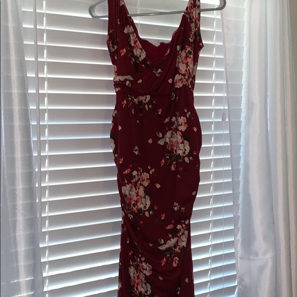 Maternity photo shoot dress